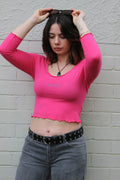 Irritable Hot Pink Crop