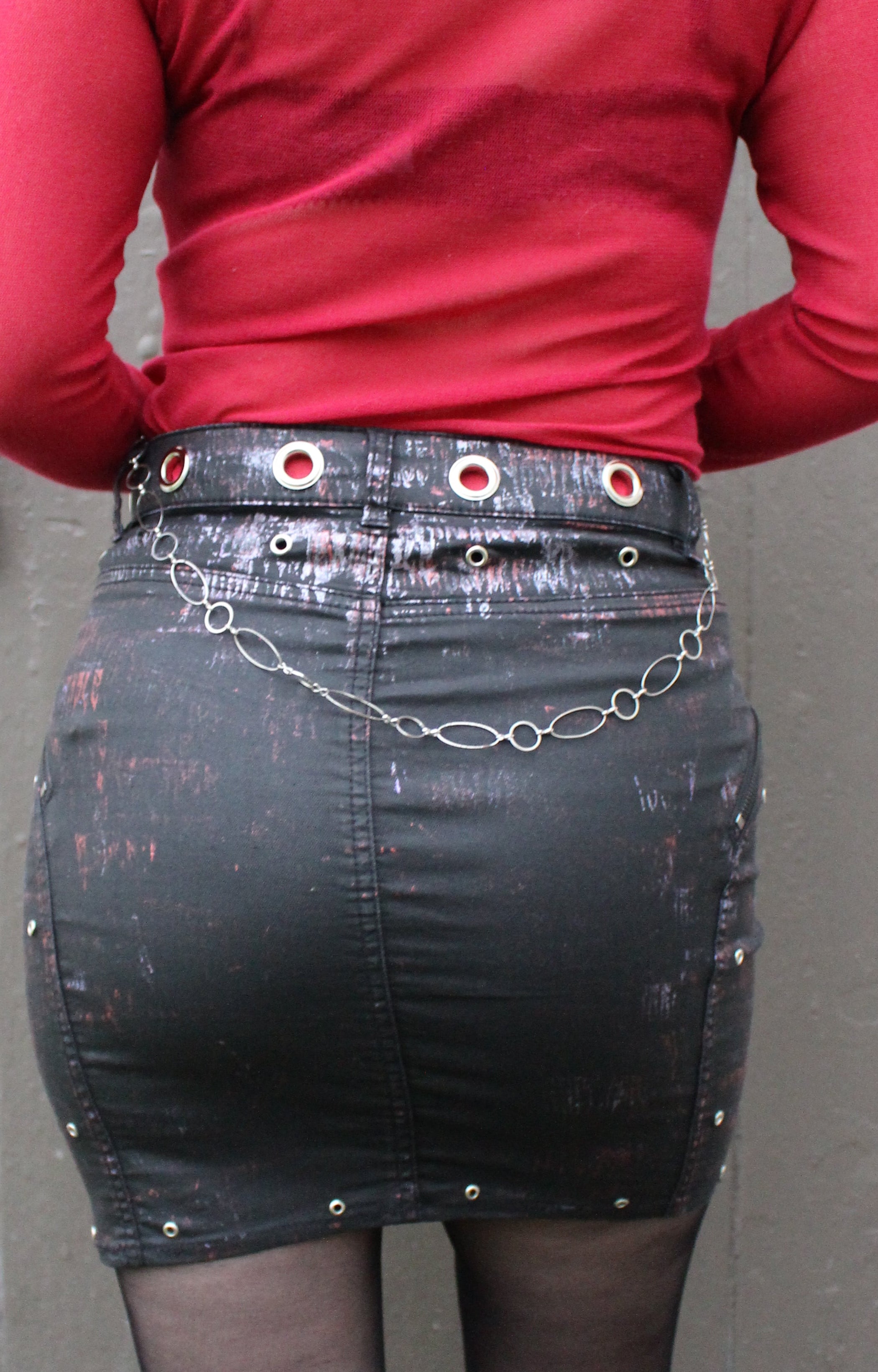 Irritable Faux Leather Mini