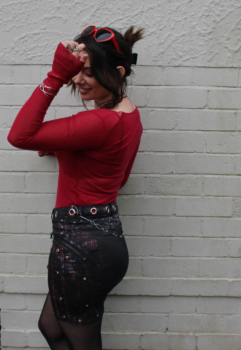 Irritable Faux Leather Mini