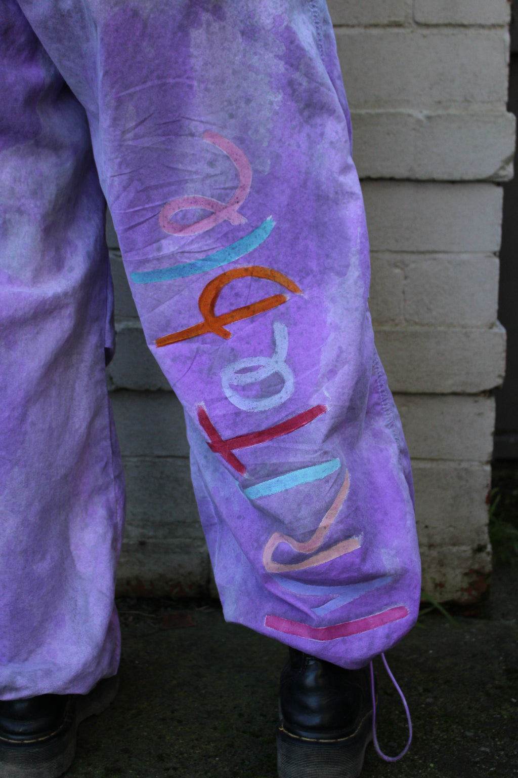 Irritable Flower Baggy Pants