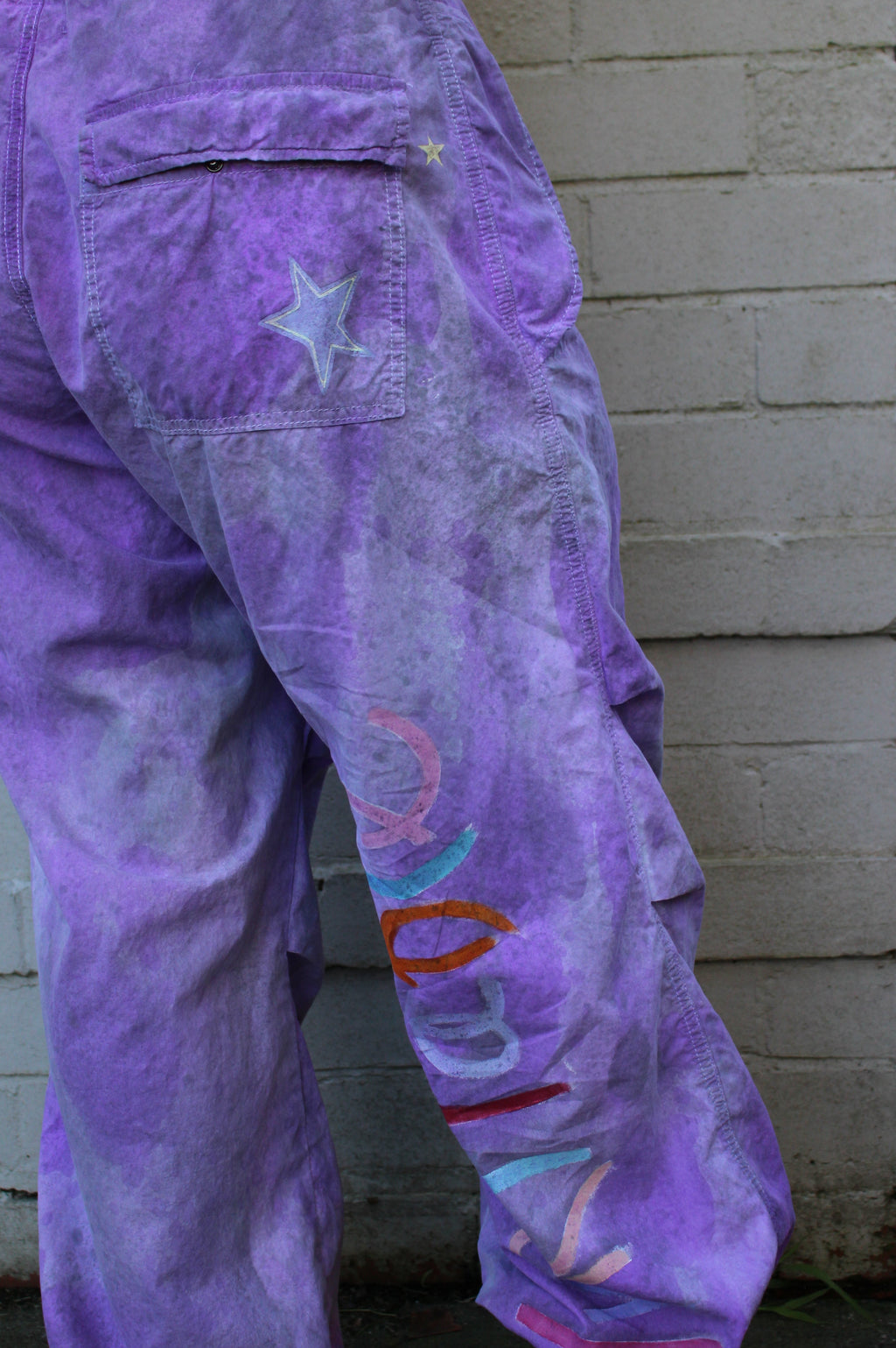 Irritable Flower Baggy Pants