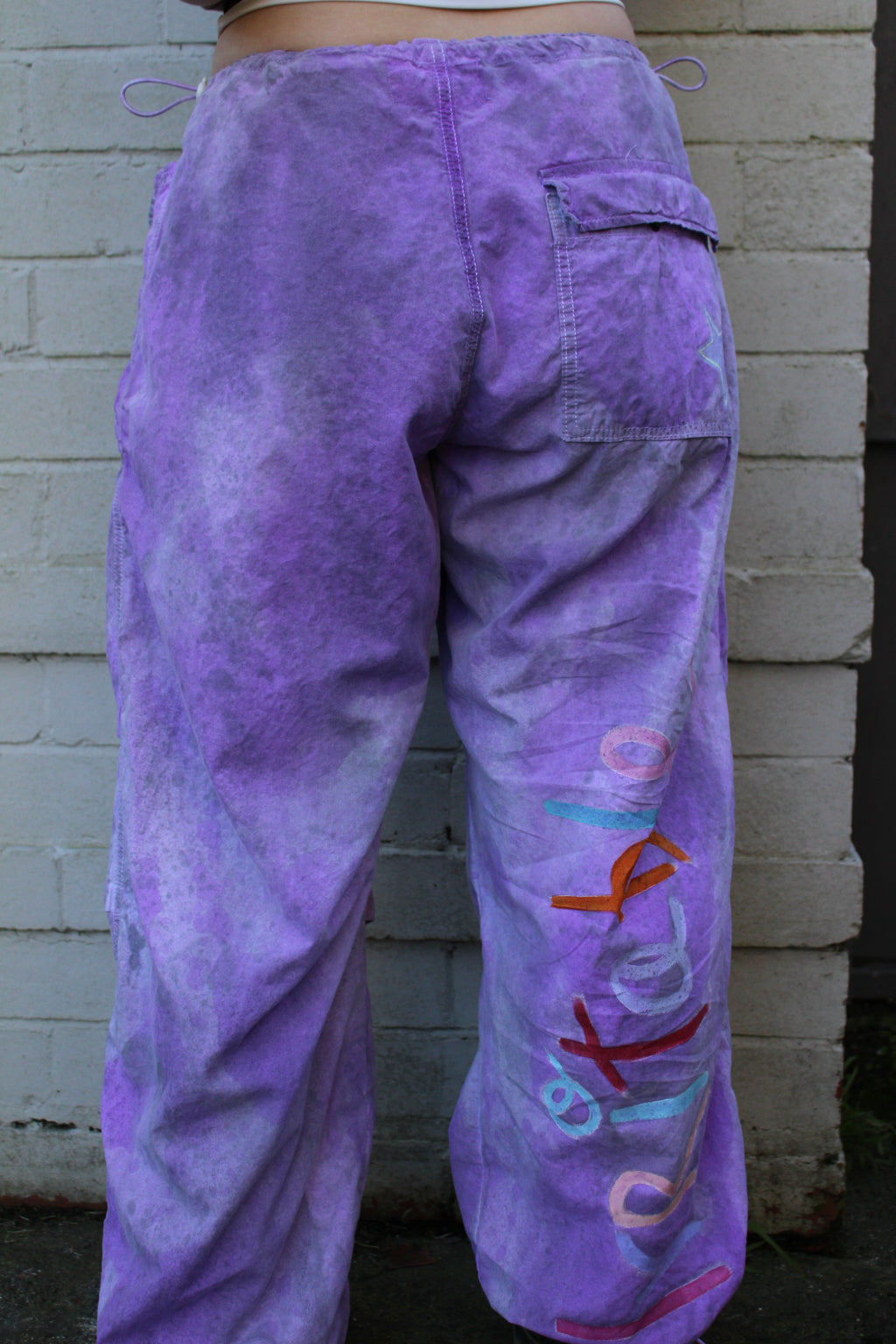 Irritable Flower Baggy Pants