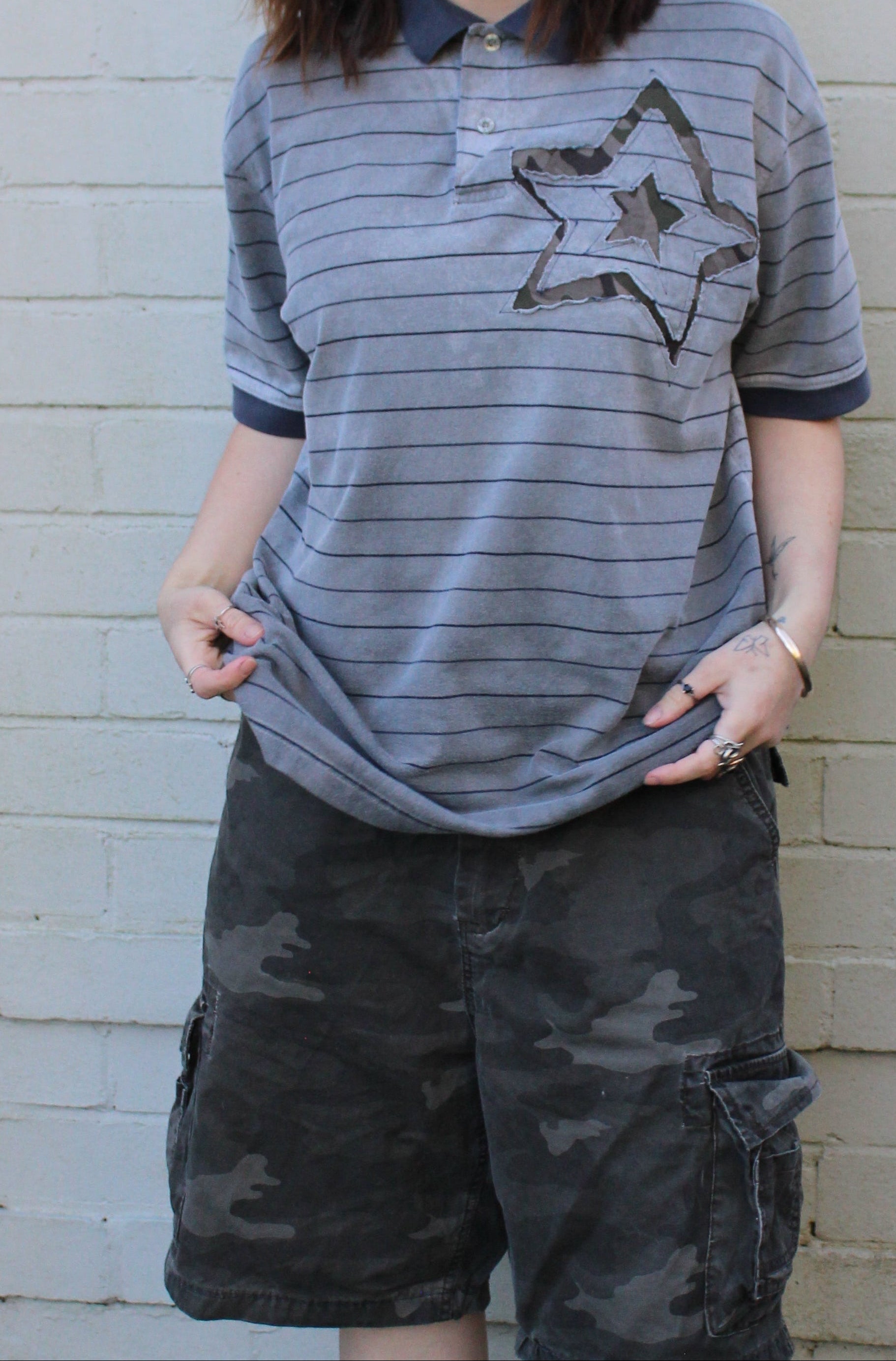 Star Patchwork Polo