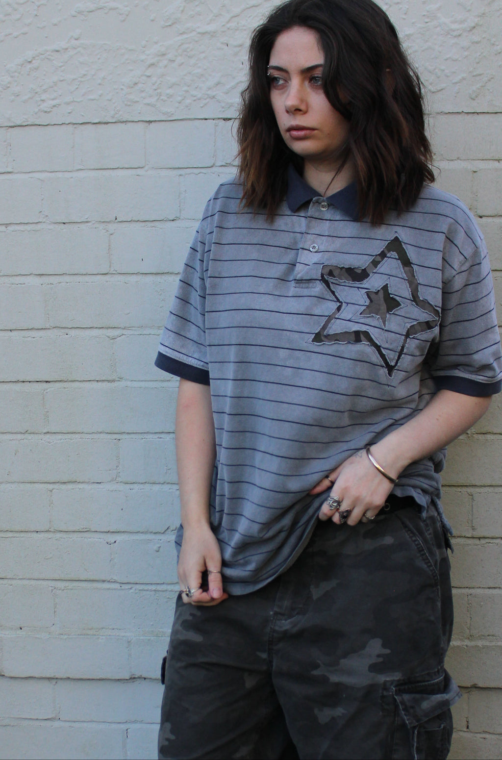 Star Patchwork Polo