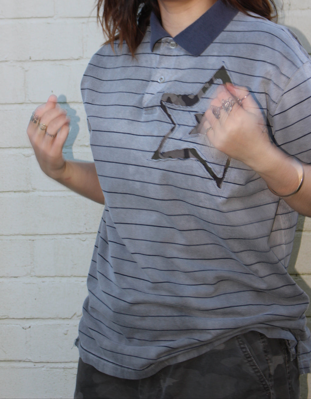 Star Patchwork Polo