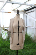 Crotchet Beige Cover up